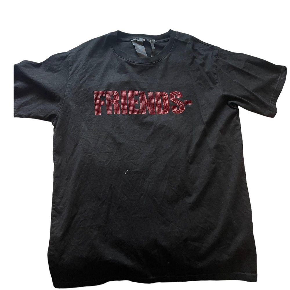 Black and Red VLONE TEE
